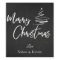 Personalized Chalkboard | Merry Christmas