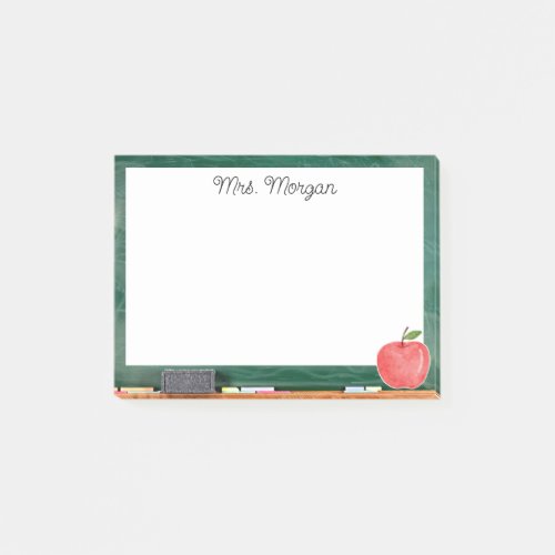 Personalized Chalkboard Notes