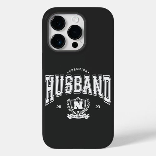 Personalized Champion Husband Funny Mens Gift Case_Mate iPhone 14 Pro Case