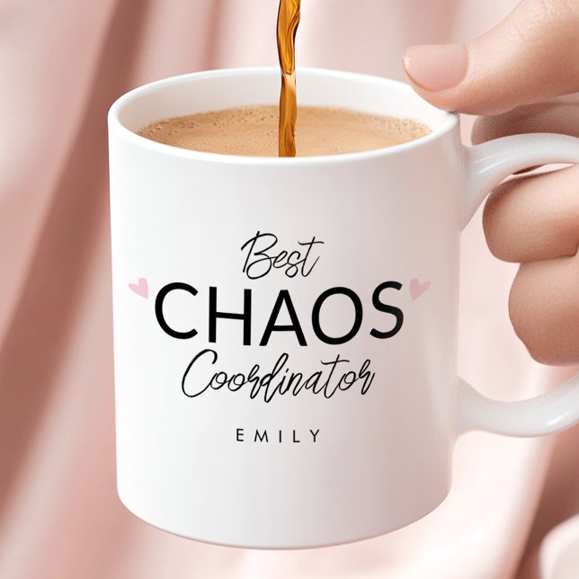 Personalized Chaos Coordinator Coffee Mug (Creator Uploaded)