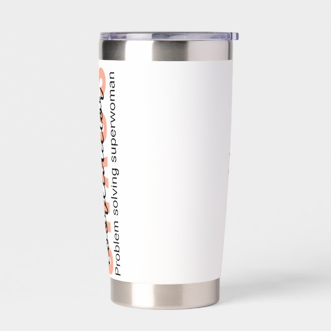 Personalized Chaos Coordinator Tumbler | Custom Na (Left)
