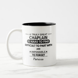 Personalized Chaplain  Two-Tone Coffee Mug
