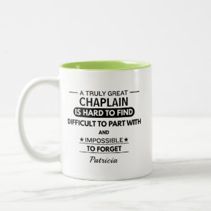 Personalized Chaplain  Two-Tone Coffee Mug