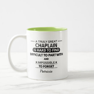Personalized Chaplain  Two-Tone Coffee Mug