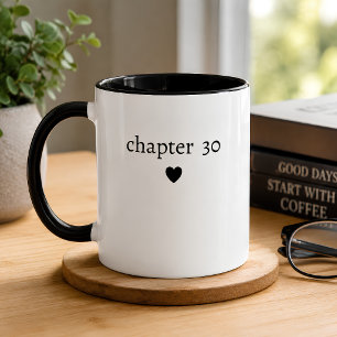 Personalized Chapter 30th Birthday Mug