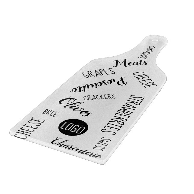 Personalized charcuterie Grazer Logo Cutting Board (Corner)