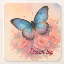 Personalized Charming Watercolor Pink Flower Chic