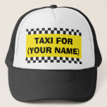 Personalized Chauffeur Taxi Hat at Zazzle