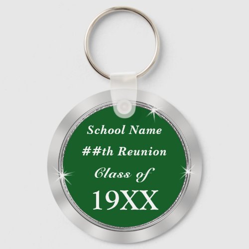 Personalized CHEAP Class Reunion Souvenir Ideas Keychain