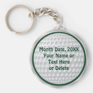 Personalized Cheap Golf Gifts Keychain