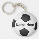 Personalized Cheap Soccer Gifts for Girls & Boys Keychain