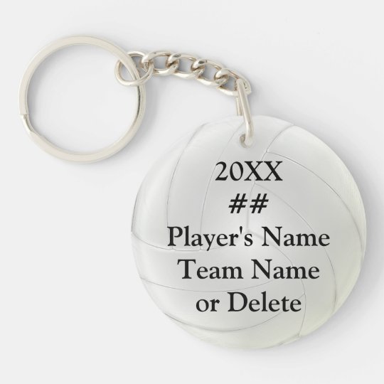 Personalized Cheap Volleyball Senior Night Gifts Keychain