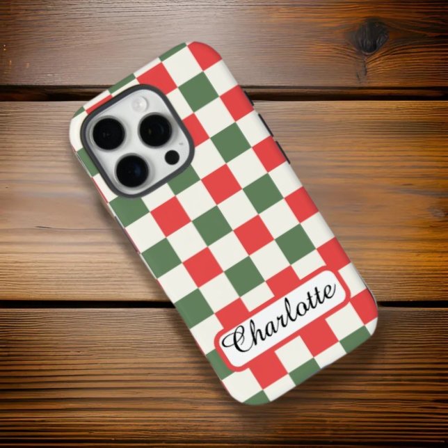 Personalized Checkerboard  iPhone / iPad case (Creator Uploaded)