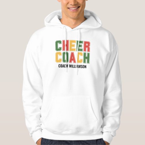 Personalized CHEER COACH  Hoodie