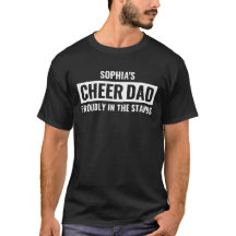 Personalized Cheer Dad for Men Custom Father Gift