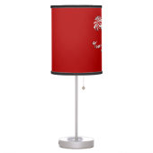 Personalized Cheer Decor Cheerleader Lamp (Left)
