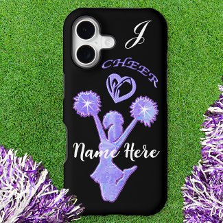 PERSONALIZED Cheer iPhone Cases or Newer and Older
