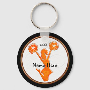 Personalized Cheer Keychains with NAME and YEAR