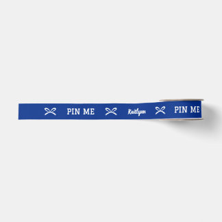 Personalized Cheer Pin Me Ribbon Cute Bow Custom
