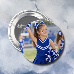 Personalized Cheerleader Add Photo Button