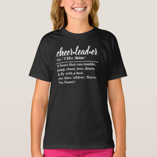 personalized-cheerleader-definition-t-shirt-zazzle