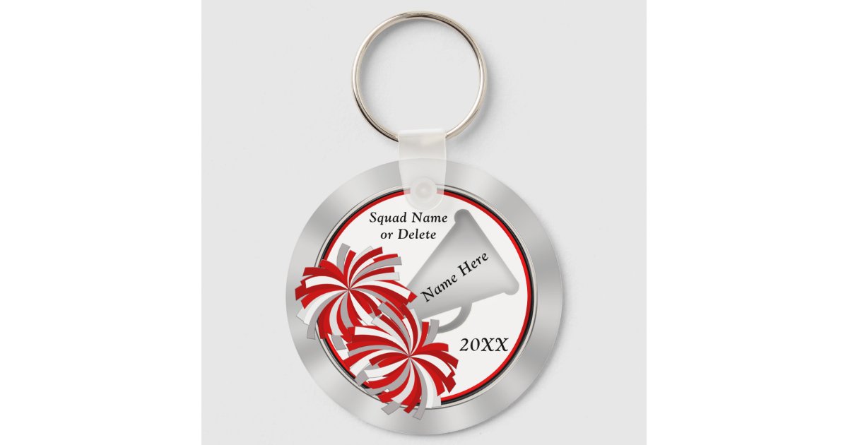 Pom Pom Keychain Cheer Keychain Cheerleading Keychain 