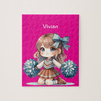 Personalized Cheerleader  Jigsaw Puzzle