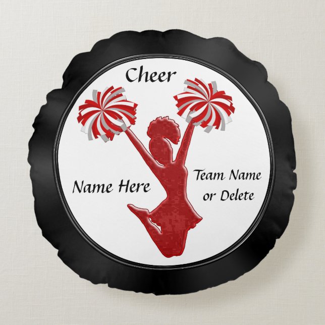 Personalized Cheerleader Senior Night Gifts Pillow (Front)
