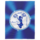 Personalized Cheerleading Blankets in Your Colors