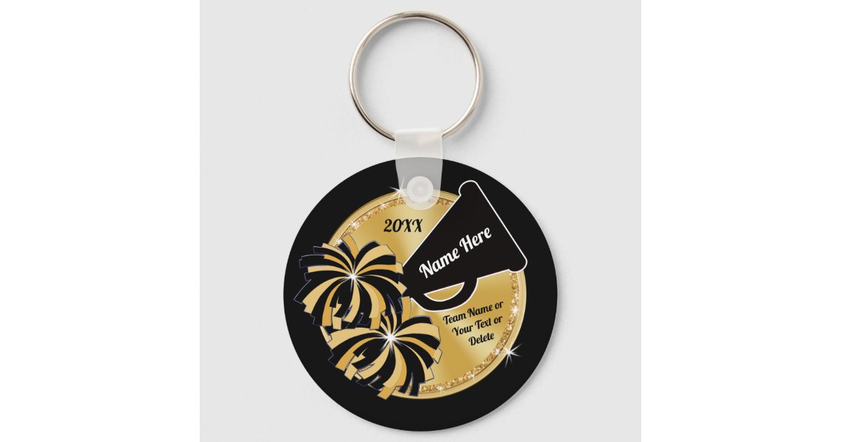 Custom Cheer Pom Pom Tags  Personalized Accessories for Teams
