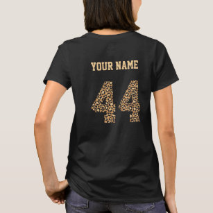 Official Team League #44 Jersey Number 44 Sports Jersey Long Sleeve T-Shirt