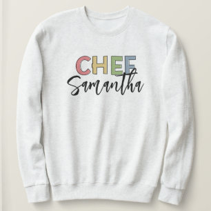 Personalized Chef Colorful Cute Gifts Sweatshirt