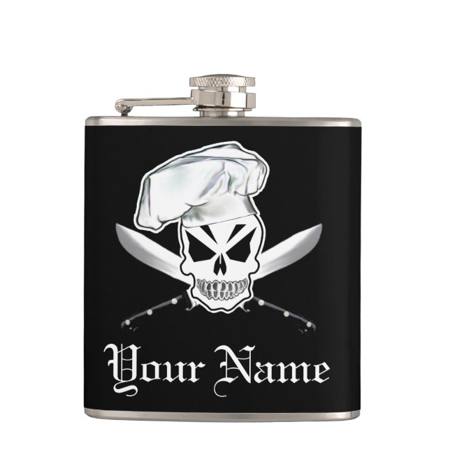 Personalized Chef Flask (Front)