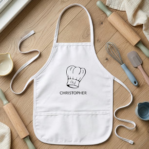 Personalized Chef Hat Kids' Apron