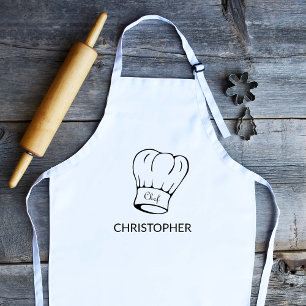 Personalized Chef Hat Kids' Apron