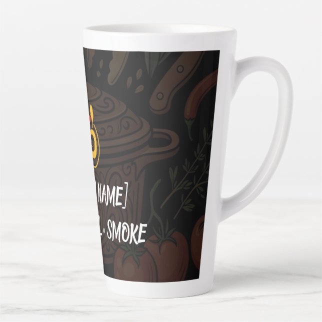 Personalized Chef Latte Mugs & Cups Gift (Right)