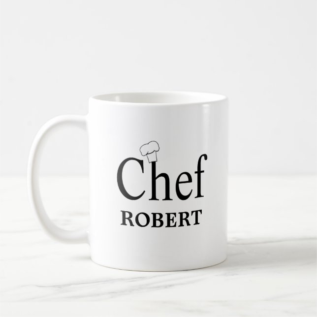 Personalized Chef Mug (Left)