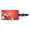 Personalized Cherry Blossom Luggage Tag w/ leather