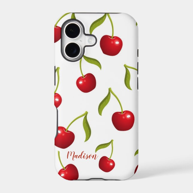 Personalized Cherry Phone Case (Back)