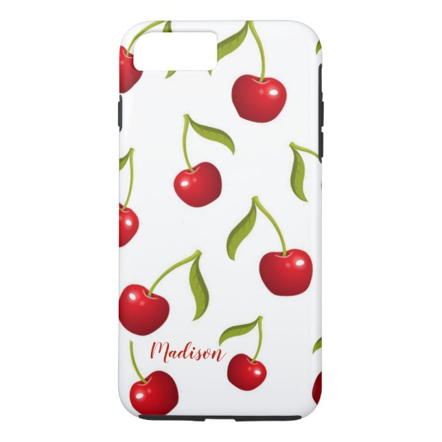 Personalized Cherry Phone Case (Back)