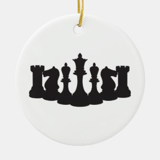 Personalized Chess Ornament