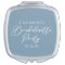 Personalized Chic Dusty Blue Bachelorette Party