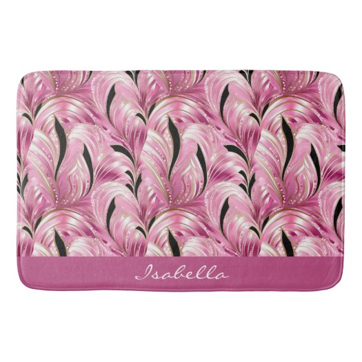 Personalized Chic Luxury Pink Glam Pattern