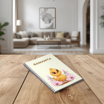 Personalized Chick Notebook
