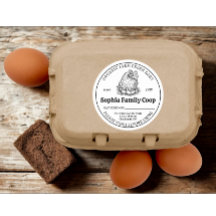 Personalized Chicken Coop Owner Name Egg Business
