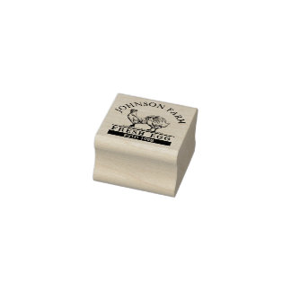 personalized chicken egg stamp