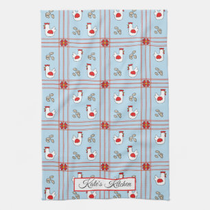 Personalized Chicken Kitchen Towel