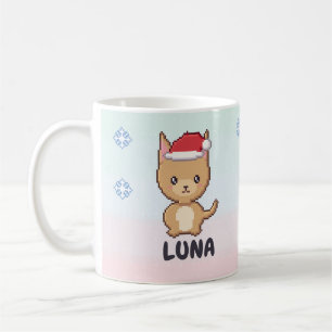 Personalized Chihuahua Christmas Mug