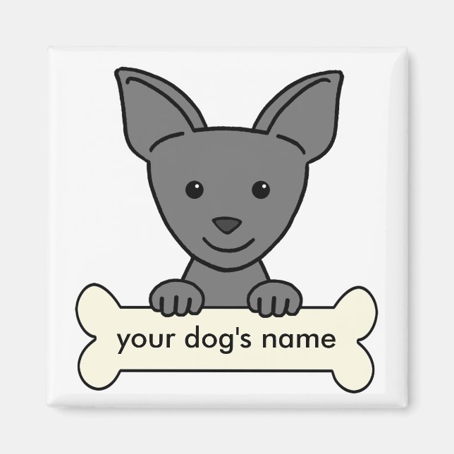 Personalized Chihuahua Magnet (Front)