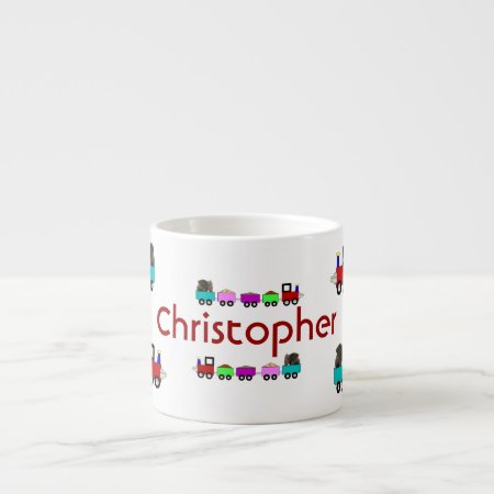 Personalized Child Choo Choo Train Child's Mug